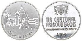Estavayer Le Lac 1993 Tior Cantonal 33mm 15g FDC