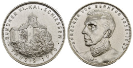 Thusis 1970 Schützenmedaille Silber 15g 33mm FDC