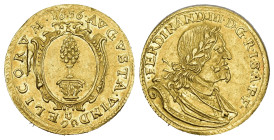 AUGSBURG 1656 Dukat 3.43g s.selten Friedberg 61 vorzüglich