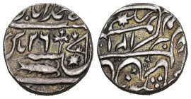 INDIEN Awadh 1805  Rupee Silber 11.3g KM 103.2 selten vorzüglich