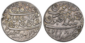 INDIEN Bengal um 1830 Rupee Silber sehr selten vorzüglich