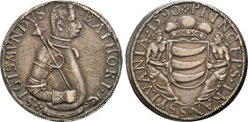 SIEBENBÜRGEN, FÜRSTEN Sigismund Bathory, 1581-1602. Reichstaler 1590. 29,12 g. Dav. 8802; Resch 54. Hübsche Patina, vorzüglich