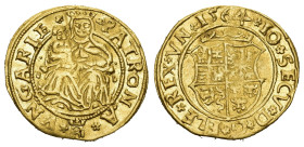 UNGARN. Siebenbürgen. Johann II. Sigismund, 1559-1571 Dukat 1564,  3.40 g. Leicht gewellt vorzüglich