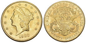 USA 1900 20 Dollar Gold 33.4g selten sehr  vorzüglich