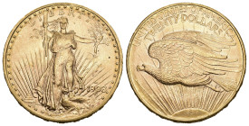 USA 1908 20 Dollar Gold 33.4g selten vorzüglich