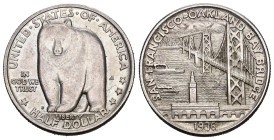 USA 1936 1/2 Dollar Silber Oakland Bay Bridge Silber 12.5g vorzüglich