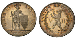 Appenzell Ausserrhoden. 4 Franken 1816, Bern. 29.08 g. D.T. 155. HMZ 2-28b. NGC MS 63 Cert.No: 2926330-010