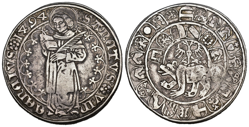 Schweiz | Switzerland | Suisse | Svizzera Bern. Stadt und Kanton. Guldiner 1494....