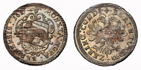 Bern Stadt und Kanton. 30 Kreuzer 1657. 7.53 g. D.T. 1135b. HMZ 2-193b. Sehr selten in dieser Erhaltung / Very rare in this condition.  NGC MS 64 Cert...