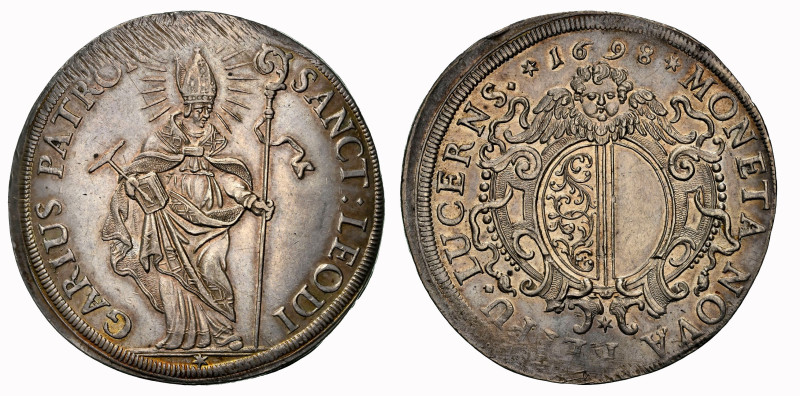 Schweiz | Switzerland | Suisse | Svizzera Luzern. Stadt und Kanton. Taler 1698, ...