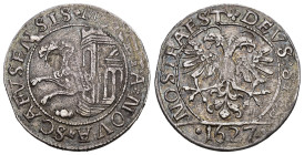 Schaffhausen. Dicken 1627, Schaffhausen. 8.44 g. D.T. 1378b. HMZ 2-765i. Sehr selten / Very rare. Sehr schön +
