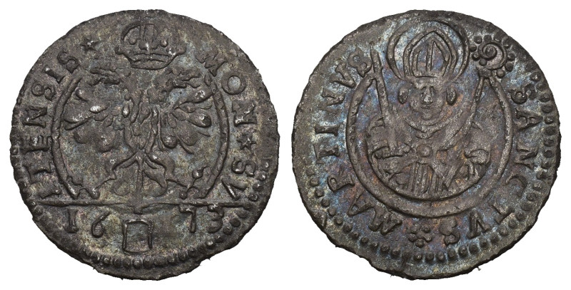 Schweiz | Switzerland | Suisse | Svizzera Schwyz 1673 Schilling Billon HMZ 2-794...