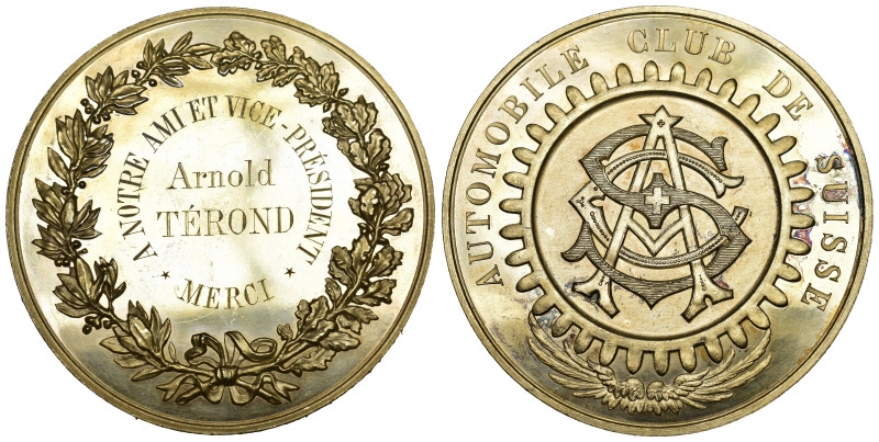 Schweiz | Switzerland | Suisse | Svizzera Medaille O.J Automobil Klub um 1920 Ve...