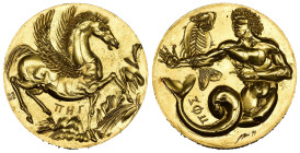 Hans Erni 1977 die 4 Elemente Gold 32g 33mm FDC