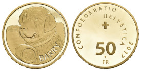 50 Franken 2017 50 Franken Gold 11g Originalbox & Zertifikat Proof