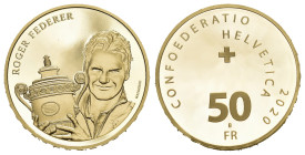 50 Franken 2020 50 Franken Gold 11g Originalbox & Zertifikat Proof