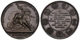 Basel. Eidgenössisches Freischiessen. 25.99 g. Richter (Schützenmedaillen) 87e bis unzirkuliert