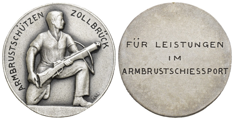 Schweiz | Switzerland | Suisse | Svizzera Zollbrück O.J um 1960 Armbrustschützen...