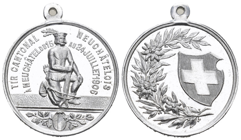 Schweiz | Switzerland | Suisse | Svizzera Neuenburg / Neuchâtel Tir Cantonal Alu...