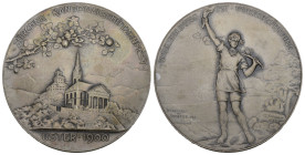 Zürich. Silbermedaille 1900. Uster. Zürcher Kantonalschützenfest. 37.73 g. Richter (Schützenmedaillen) 1782a. Marktverfügbarkeit: Weniger als ca. 150 ...