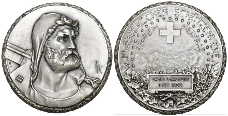 Schweiz | Switzerland | Suisse | Svizzera Schweiz 1969 Verdienstmedaille Tell Si...