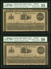 Ireland National Bank Limited Lot of Four Complete And Incomplete Proof Varieties. 1 Pound 1.3.1910 Pick A57p Incomplete Proof PMG About Uncirculated ...