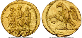 SCYTHIA. Geto-Dacians. Coson (ca. after 54 BC). AV stater (19mm, 8.43 gm, 11h). NGC MS 5/5 - 4/5. Sarmatia, Olbia. KOΣΩN, Roman consul (L. Junius Brut...
