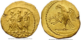 SCYTHIA. Geto-Dacians. Coson (ca. after 54 BC). AV stater (20mm, 8.49 gm, 11h). NGC MS 4/5 - 4/5. Sarmatia, Olbia. KOΣΩN, Roman consul (L. Junius Brut...