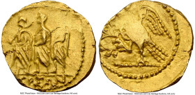 SCYTHIA. Geto-Dacians. Coson (ca. after 54 BC). AV stater (19mm, 8.33 gm, 12h). NGC AU 2/5 - 4/5. Sarmatia, Olbia. KOΣΩN, Roman consul (L. Junius Brut...