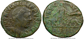 MOESIA. Viminacium. Philip I (AD 244-249). AE (29mm, 1h). NGC VF. Dated Regnal Year 7 (AD 245/6). IMP M IVL PHILIPPVS AVG, laureate, draped, and cuira...