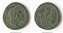 MOESIA INFERIOR. Marcianopolis. Elagabalus (AD 218-222). AE (26mm, 12.25 gm, 12h). Choice Fine. Julius Antonius Seleucus, magistrate. AYT K M AYP-ANTΩ...