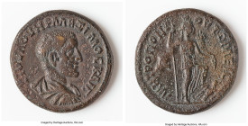 MOESIA INFERIOR. Tomis. Maximus (AD 235/6-238). AE (26mm, 11.61 gm, 6h). Choice Fine. Γ IOYΛ OYHP MAΞIMOC KAIC, bare-headed, draped, and cuirassed bus...