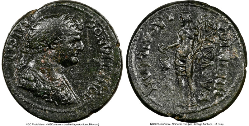 PHRYGIA. Laodicea. Domitian (AD 81-96). AE (23mm, 7.75 gm, 7h). NGC Choice Fine ...