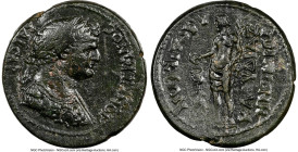 PHRYGIA. Laodicea. Domitian (AD 81-96). AE (23mm, 7.75 gm, 7h). NGC Choice Fine 4/5 - 3/5, flan flaw. Claudia Zenonis, magistrate. ΔOMЄTIANOC-KAICAP, ...