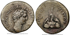 CAPPADOCIA. Caesarea. Nerva (AD 96-98). AR didrachm (21mm, 6.70 gm, 11h). NGC VF 4/5 - 2/5, marks. Dated Consular Year 3 (AD 97). AYTOKPAT NЄPOYAC-KAI...