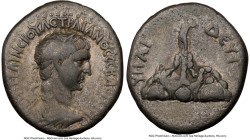 CAPPADOCIA. Caesarea. Trajan (AD 98-117). AR didrachm (21mm, 6.60 gm, 12h). NGC Choice Fine 5/5 - 4/5. Dated Consular Year 2 (AD 98/9). AYT KAI NЄPOYA...