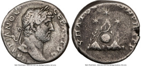 CAPPADOCIA. Caesarea. Hadrian (AD 117-138). AR didrachm (20mm, 6.47 gm, 6h). NGC Choice Fine 5/5 - 3/5. AD 128-138. AΔPIANOC-CEBACTOC, laureate head o...