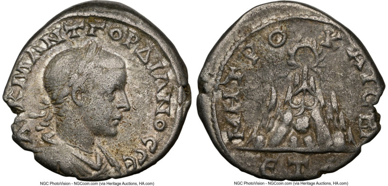 CAPPADOCIA. Caesarea. Gordian III (AD 238-244). AR tridrachm (23mm, 9.71 gm, 12h...
