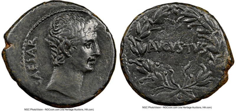 SYRIA. Antioch. Augustus (27 BC-AD 14). AE assarion (26mm, 10.32 gm, 11h). NGC C...
