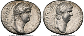 SYRIA. Antioch(?). Nero (AD 54-68). AR tetradrachm (27mm, 14.53 gm, 12h). NGC Choice VF 4/5 - 3/5, brushed, die shift. Uncertain Syrian mint, AD 63-68...