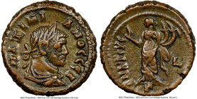 EGYPT. Alexandria. Maximian (AD 286-310). BI tetradrachm (19mm, 12h). NGC XF. Dated Regnal Year 9 (AD 293/4). MΑΞΙΜΙ-ΑΝΟC CЄΒ, laureate, draped, and c...