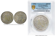 José I 600 Reis 1754-R VF Details (Cleaned) PCGS, Rio de Janeiro mint, KM187, LMB-273a. Sphere without Axis variety. HID09801242017 © 2024 Heritage Au...
