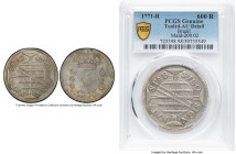 José I 600 Reis 1771-R AU Details (Tooled) PCGS, Rio de Janeiro mint, KM194, LMB-294. HID09801242017 © 2024 Heritage Auctions | All Rights Reserved ww...
