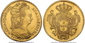 Maria I gold 6400 Reis (Peça) 1799-R UNC Details (Cleaned) NGC, Rio de Janeiro mint, KM226.1, LMB-537. HID09801242017 © 2024 Heritage Auctions | All R...