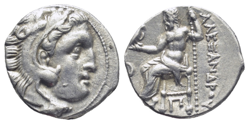 Kings of Macedon, Alexander III 'the Great', AR Drachm, (16mm, 4.3 g).336-323 BC...
