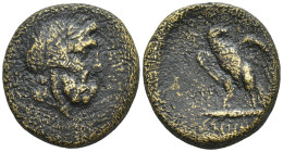 PONTOS. AE (20mm, 7.2). Laureate head of Zeus to right. Rev. Eagle standing left, head to right, on thunderbolt.