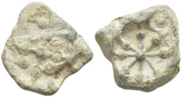 BYZANTINE LEAD SEAL. (13.9 Gr. 22mm.)