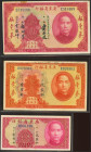 CHINA. Lot of 3 notes of Cents and Dollars. 1931 and 1935. Kwangtung Provincial Bank. (Pick: S2436a, S2421a, S2421d). Extremely Fine to About Uncircul...