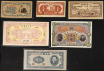 CHINA-MISCELLANY. Lot of 6 notes of mixed denominations. Mixed dates. Set of counterfeit notes. (Pick: Mixed). Extra Fine to Uncirculated.