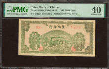 CHINA. 100 Yuan. 1942. Bank of Chinan. (Pick: S3080b, SM: C81-15). PMG40.